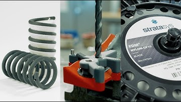 Print strong with Stratasys Nylon-CF10 carbon fiber filament.