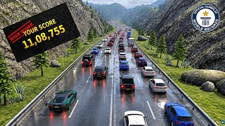 Traffic Racer - 11,08,755 Score World Record in Rainy Location | No Brake Use | Official Gameplay  screenshot 5