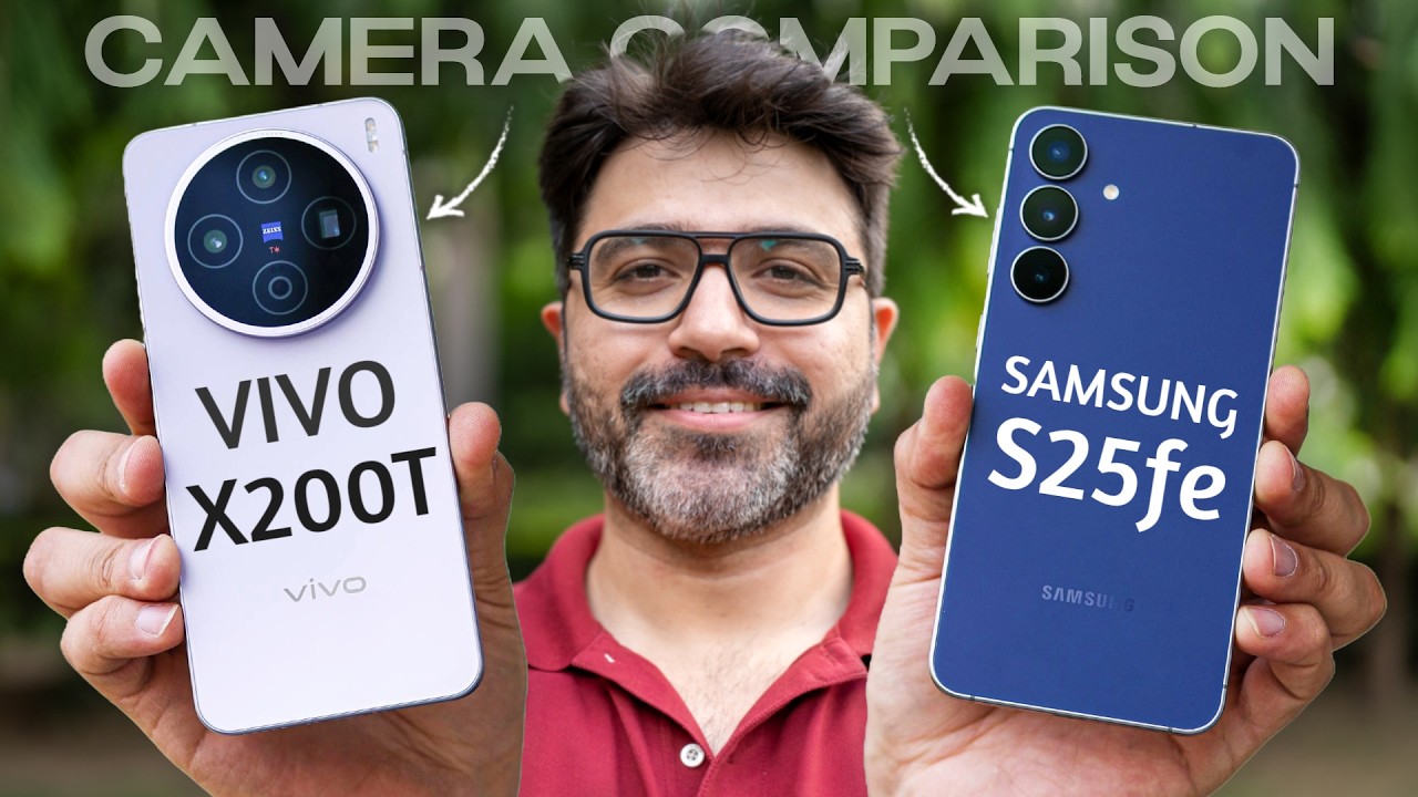 Vivo X200T vs Samsung S25 FE Camera Comparison