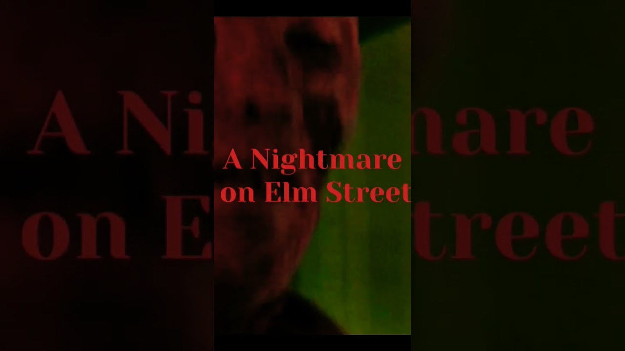 A Nightmare on Elm Street Freddy Krueger