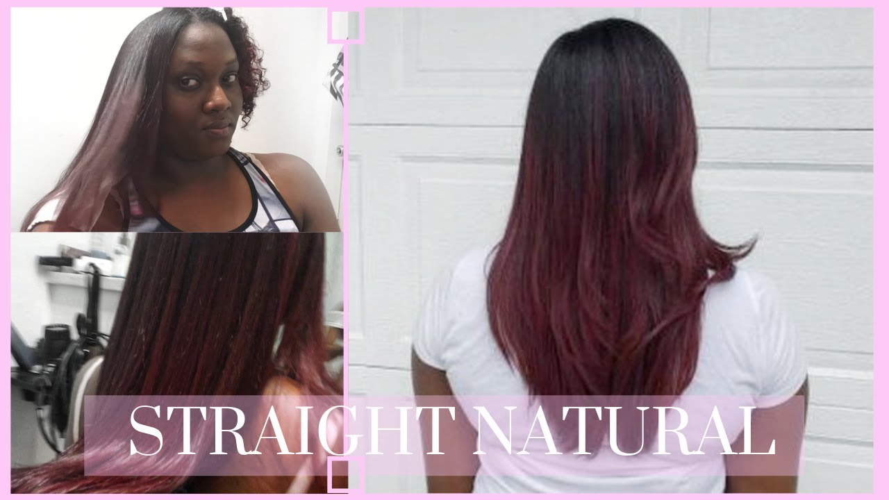 Wash, Blowdry and Flat Iron Routine on Natural hair | Straightening my type  4 Hair|Dominican Blowout… | Straightening natural hair, Type 4 hair,  Natural hair styles