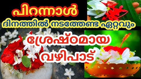 പിറന്നാൾ ദിനത്തിൽ നടത്തേണ്ട ഏറ്റവും ശ്രേഷ്ഠമായ വഴിപാട്🪔 പിറന്നാൾ ദിനത്തിൽ നടത്തേണ്ട വഴിപാട് 🪔