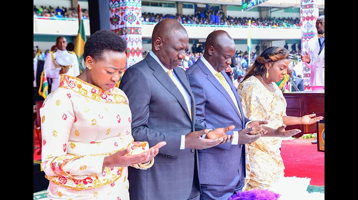 LIVE: President Ruto Leads Nation in Praying for Rain