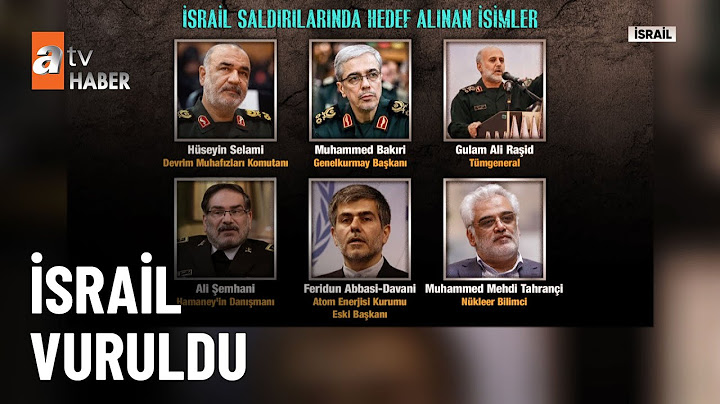 İran, İsrail'in kalbi Tel Aviv'i vurdu! - atv Ana Haber 14 Haziran 2025