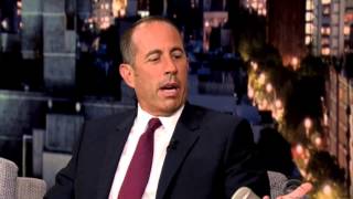 Jerry Seinfeld and David Letterman talk about Miranda Sings