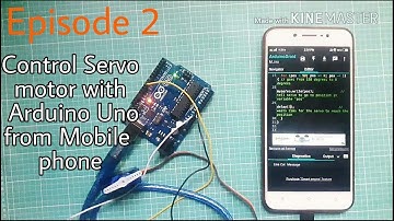 How To Control A Servo Motor With Arduino Uno With Mobile.