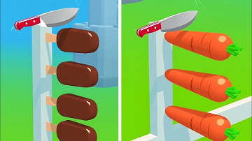 Slice It All Game! Satisfying and Relaxing ASMR Slicing Video