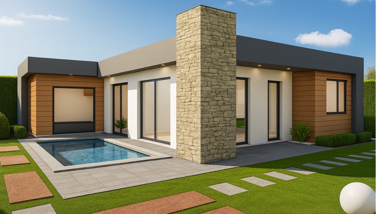 Modern House on a 13x11m Lot – 3 Bedrooms with Full Floor Plan (141m²)