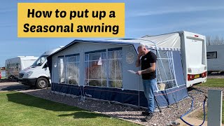 HOW TO | Erect a seasonal CARAVAN awning |