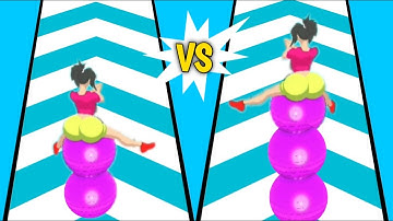 Bouncy Rush - Gameplay All Max Level (Android, iOS)