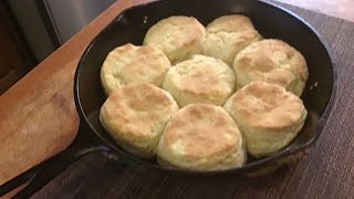 SOUR CREAM BISCUITS!! 3 Ingredient Recipe!