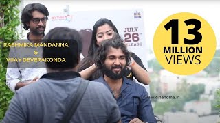 Rashmika Mandanna making  fun with Vijay Deverakonda || Cute Rashmika Mandanna