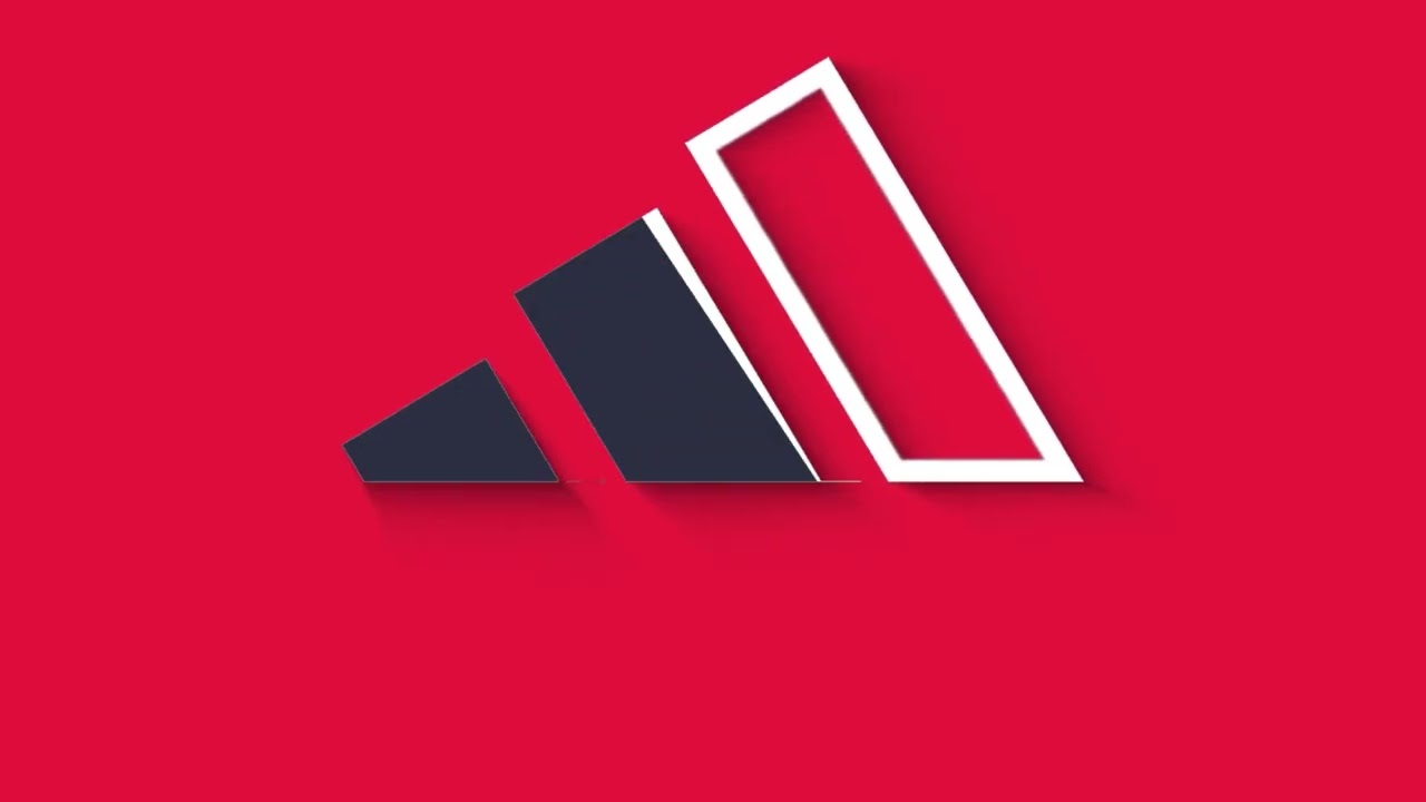 2d logo animation Adidas