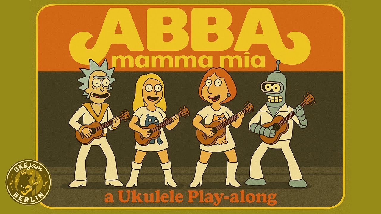 Mamma Mia - ABBA | Ukulele Play-Along | UKEjam.BERLIN
