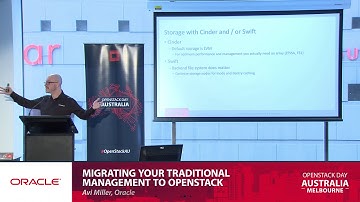 Migrating your Traditional Infrastructure Management to OpenStack - Avi Miller, Oracle
