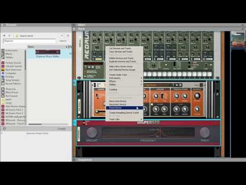 Quick Tip: Disperser in a Feed Back Loop for Springy Sounds