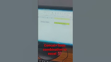 Excel formula. #excel  concatenate+Upper+Lower.  Toxic Combination. #mexcel  #learning
