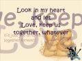 love will keep us together - Sarah G. (lyrics)