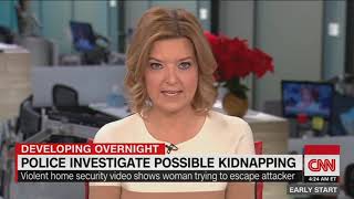 Woman's kidnapping caught on home surveillance camera