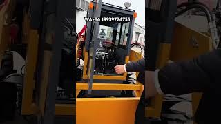 Skid Steer Mini-Loader, Skid Steer Machine #loaders #forklift #excavator