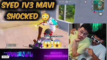 MAVI & SCOUT IMPRESSED BY SYED 1v3 😱#scout #mavi #mavilive#scoutop#scoutlive#txsyed#txmavi#txspark