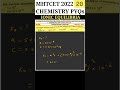 IONIC EQUILIBRIA || MHTCET 2022 PYQs || Q.105 || 12th Chemistry #shorts#mhtcet #mhtcetpyqs #hsc