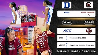 Duke vs No. 1 South Carolina | NCAA Women's Basketball | 12.3.23