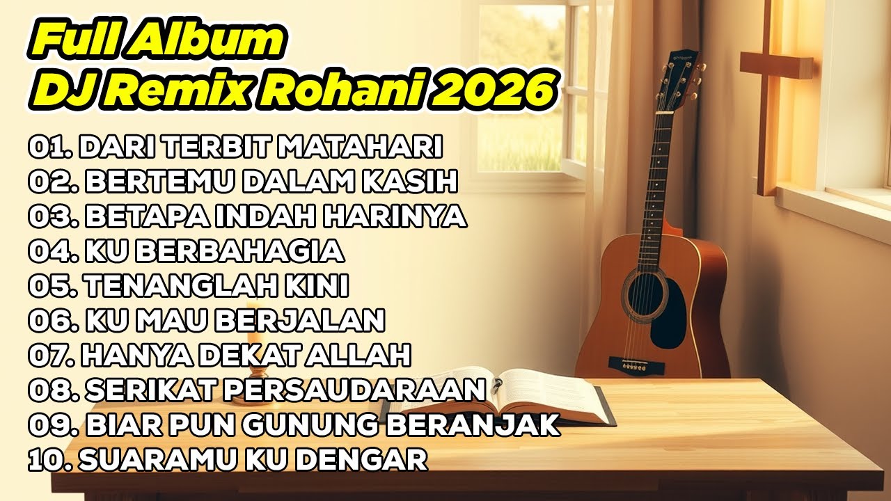 DJ REMIX ROHANI 2026💃 DARI TERBIT MATAHARI ✝️ BERTEMU DALAM KASIHNYA ✝️ BETAPA INDAH HARINYA9