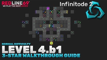 Infinitode 2 | Level 4.b1 - Normal Difficulty | 3-Star Guide | Redline69 Games