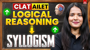 CLAT And AILET 2026 Logical Reasoning Syllogism | Crack CLAT 2026 🔥