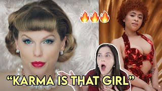 Taylor Swift ft. Ice Spice - Karma - (Official Music Video) REACTIONNNN