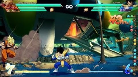 Base Vegeta Optimal Corner Combo |DRAGON BALL FighterZ