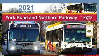 Baltimore, MD: York Road and Northern Parkway - MTA Maryland TrAcSe 2021