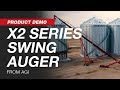 Agi x2 series swing auger  product demo  flaman agriculture