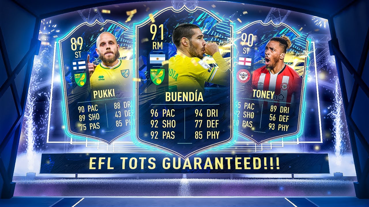 OPENING 20 GUARANTEED EFL TOTS PACKS! 