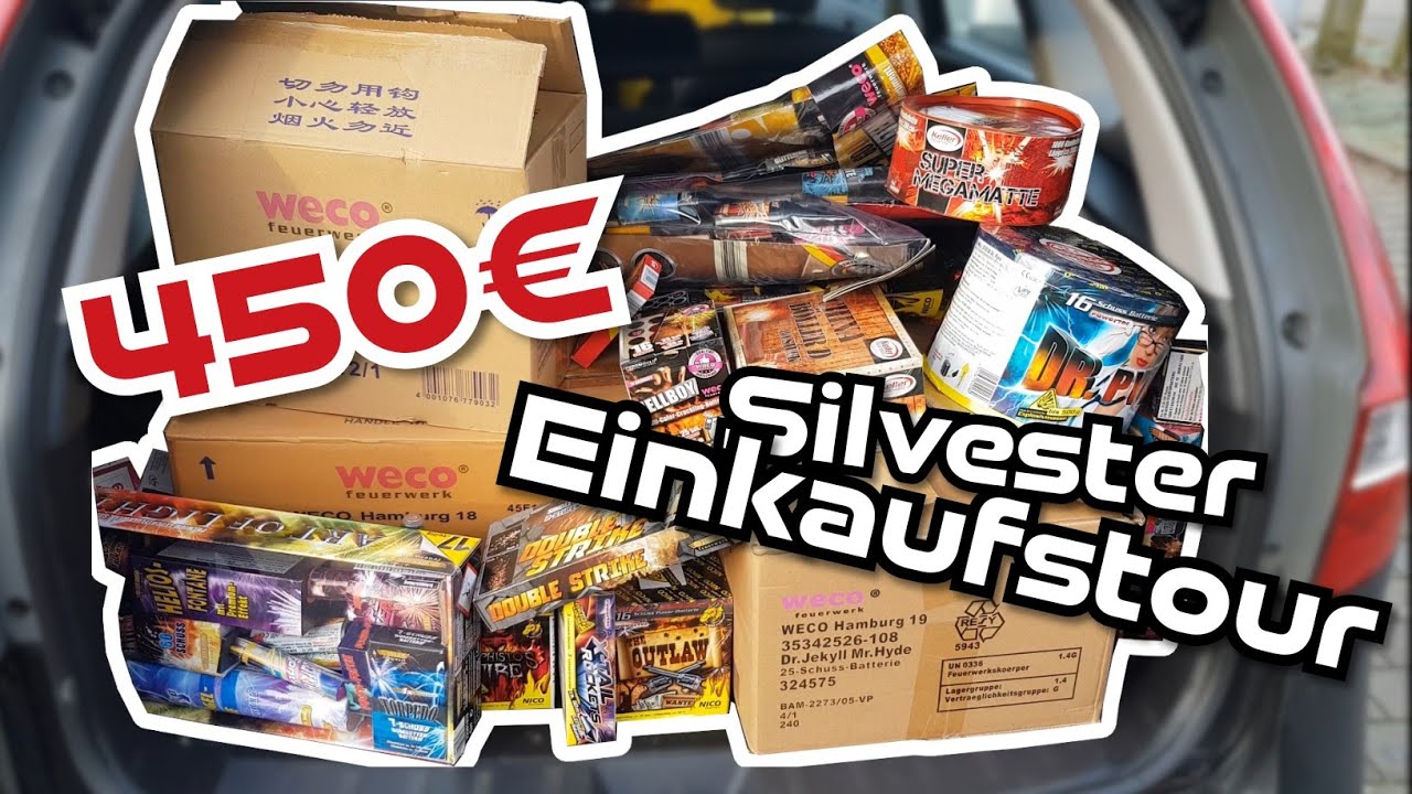 SILVESTER FEUERWERK Einkaufstour 2019/2020 | PhilippFireworks