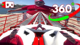 Vr 360 Skibidi Bop Bop Yes Yes Yes  Roller Coaster Experience