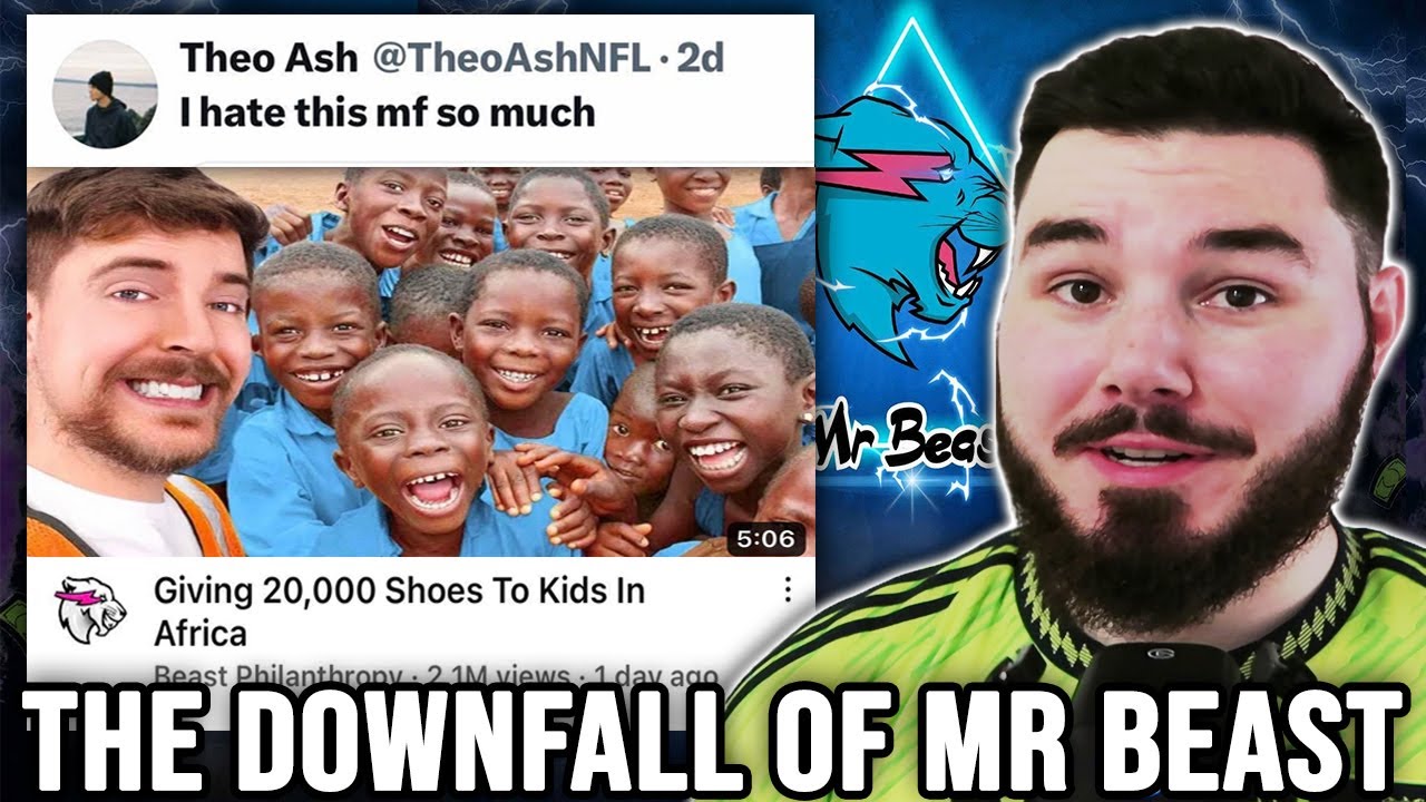 mrbeast and @yeezybusta teamed up to donate 20,000 shoes to school