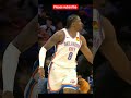 OKC AT SUXERS 2ND quarter #nba #shortvideo #nba #viralvideo