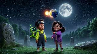 Day 3 - Why Does the Moon Change Its Shape Moon Phases Explained for Kids