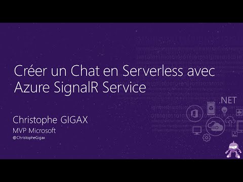 Vidéo: Qu'est-ce que SignalR dans Azure ?
