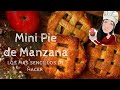 Mini Pie de Manzana súper fáciles de hacer🍎