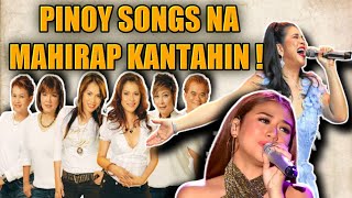 Most Difficult FILIPINO Songs of All Time!!!