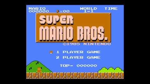 Super Mario Bros - Overworld Theme (NES)