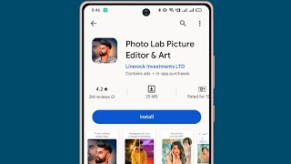 photo lab app kaise use kare || how to use photo lab app || photo lab app kaise chalaye screenshot 2