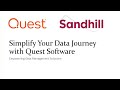 A104B. Simplify Your Data Journey with Quest Software