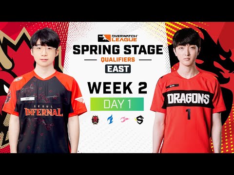 Overwatch League 2023 Season | Spring Stage Qualifiers | Week 2 Day 1 – East