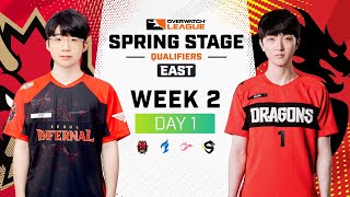 Overwatch League 2023 Season | Spring Stage Qualifiers | Week 2 Day 1 – East