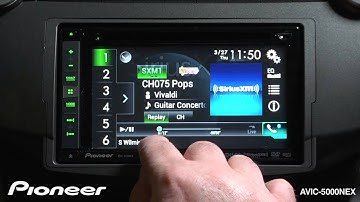 How To - AVIC-5000NEX - Use SiriusXM