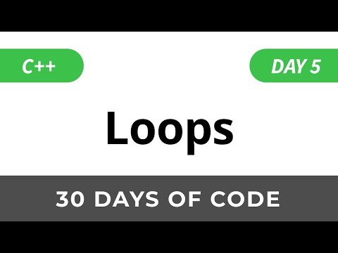 Day 5: Loops